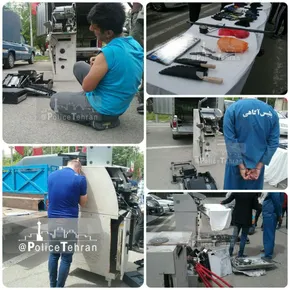 تصاویر | طرح دستگیری سارقان و مالخران