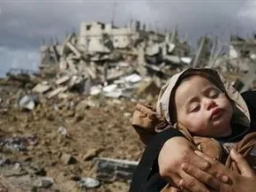 فیلم | گریه سوزناک دختر خردسال فلسطینی از فرط گرسنگی