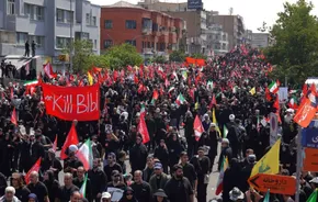 تصاویر | حضور کودکان در آیین وداع با رهبر شهید