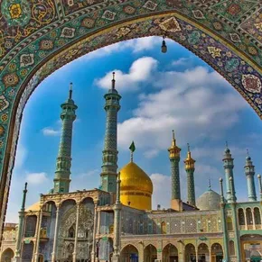 تصاویر| قم در سوگ امام رضا(ع)؛ حال‌وهوای حرم حضرت معصومه(س) در سالروز شهادت