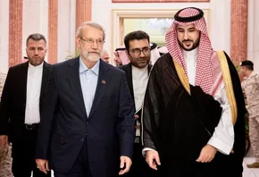 فیلم | دیدار علی لاریجانی با رییس پارلمان لبنان