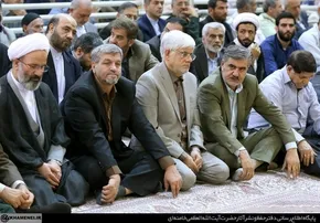 عکس/مردی كه از فراغ امام درگذشت