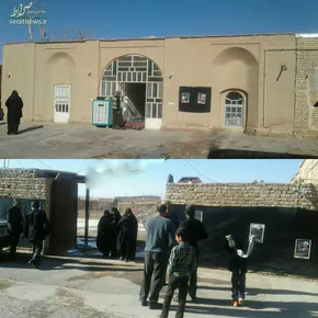 عکس/ داربست‌های اطراف دانشگاه تهران فروریخت