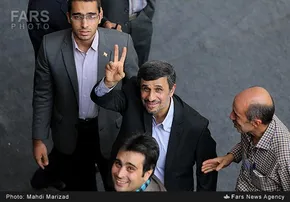 عکس/ احمدی‌نژاد و رحیمی در شهرری!