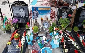 تصاویر| بهار در قطعه ۴۲