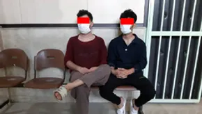 فیلم/ ورود کامیون به مغازه پس از در هم کوبیدن پنج خودرو