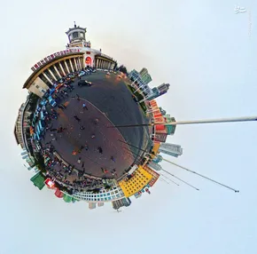 عکس/ پاییزی ترین جاده کشور