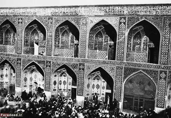 نمایی از حرم امام رضا. عکاس: آنتوان سوریوگین