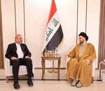 فیلم | استقبال فؤاد حسین از عراقچی در بغداد