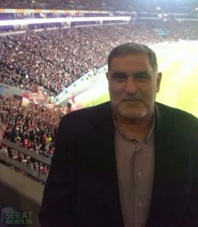 فیلم | پخش غذای نذری توسط مهدی تاج و علی پروین