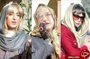 عکس/سلفی مجری حین پخش برنامه زنده