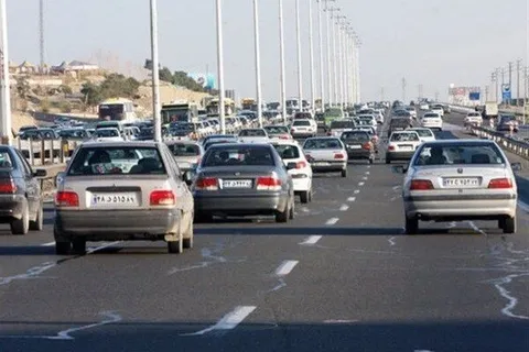 ترافیک سنگین در جاده‌های شمالی