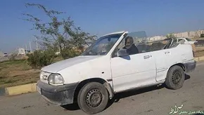 عکس/ پراید قایق!