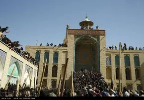 عکس/بازیگران ماسک دار مراسم سنتی بودائیان