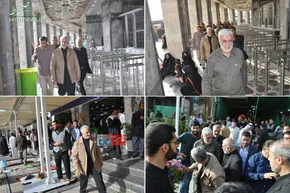 جدیدترین فیلم از حضور سردار سلیمانی در بوکمال