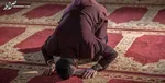 اقامه نماز آیات برای طولانی ترین ماه گرفتگی قرن در حرم امام رضا(ع)