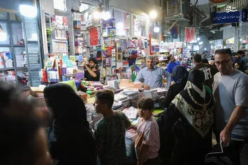 تصاویر | حال و هوای بازار بزرگ تهران در آستانه بازگشایی مدارس