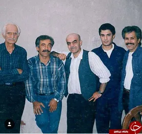 عکس قدیمی از علی حاتمی در سال ۵۱