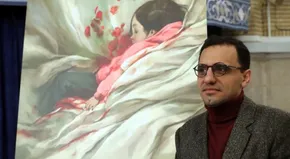 تصاویر | دانشجویان با چفیه در حسینیه امام خمینی