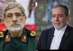 دیدار سردار قاآنی و مشاور امنیت ملی عراق در بغداد