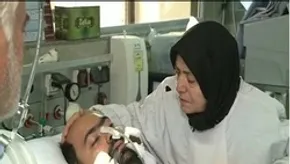 فیلم/خودسوزی یک مغازه دار در اعتراض به پلمپ مغازه اش!