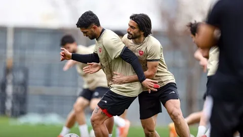 شروع تمرینات پرسپولیس با مربیان جدید