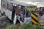 نادر برهانی مرند دچار حادثه رانندگی شد