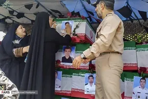 تصاویر/ تشییع پیکر رمضان عبدالله در دمشق