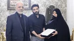 دیدار سرلشکر حاتمی با خانواده شهید سپهبد موسوی