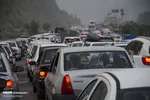 اعمال محدودیت‌های ترافیکی در جاده کرج - چالوس