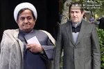 عکس / در حاشیه مراسم خاکسپاری آتیلا پسیانی؛ بابای روح الله زم از عمامه تا دستمال گردن!