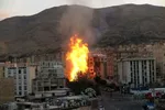 آتش‌سوزی شدید در یک مجتمع کارگاهی