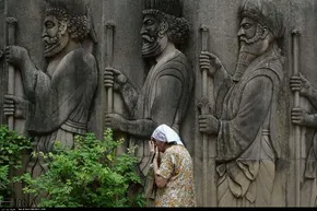 عکس/ رنگین‌کمانی متفاوت در آسمان