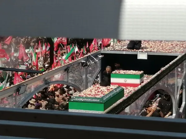 مراسم تشییع رهبر