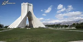 فیلم / بارش زیبای برف در تهران