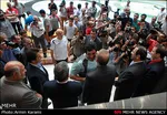 عکس/نحوه برخورد لاریجانی بااحمدی نژاد