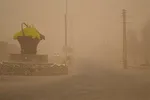 گرد و غبار، ۱۵۱ نفر را راهی مراکز درمانی کرد
