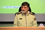 بازدید میدانی سردار «رادان» از پایانه مرزی مهران