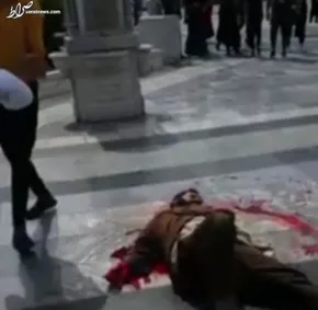 فیلم/ لحظاتی از انتقال پیکر شهید حجت الاسلام‌و‌السلمین اصلانی به بیمارستان