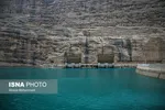 سد کوچری گلپایگان برای اولین بار سرریز شد