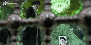 تصاویر / حضور رهبر انقلاب اسلامی در مرقد امام خمینی (ره) و گلزار شهدا