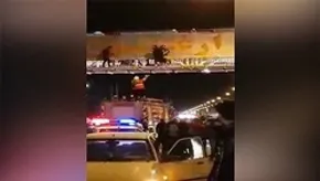 فیلم/واژگونی خودروي سواري در محور چالوس