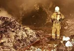 نبرد نفس‌گیر آتش‌نشانان با حریق تانکر گاز مایع