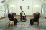 رئیسی میزبان سران قوا در پاستور شد