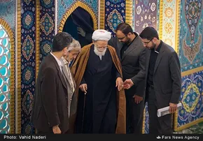 عکس/ شمخانی در جلسه جامعه مدرسین قم