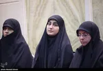تصاویر| زینب ، نرجس و محمدرضا سلیمانی در دیدار امروز با رهبر انقلاب