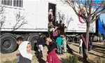 خروج صدها غیر نظامی از منطقه دوما سوریه