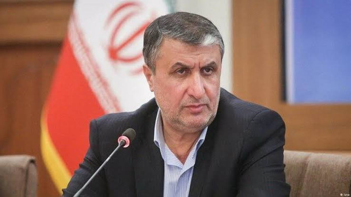 فیلم | واکنش رئیس سازمان انرژی اتمی به تهدید حمله هسته‌ای آمریکا به ایران