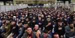 عکس / تصویری از عزاداری اربعین حسینی (ع) در حضور رهبر انقلاب