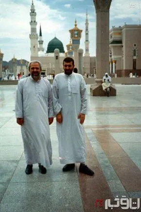 عکس/ نشان عزای ظریف دردیدار با کری